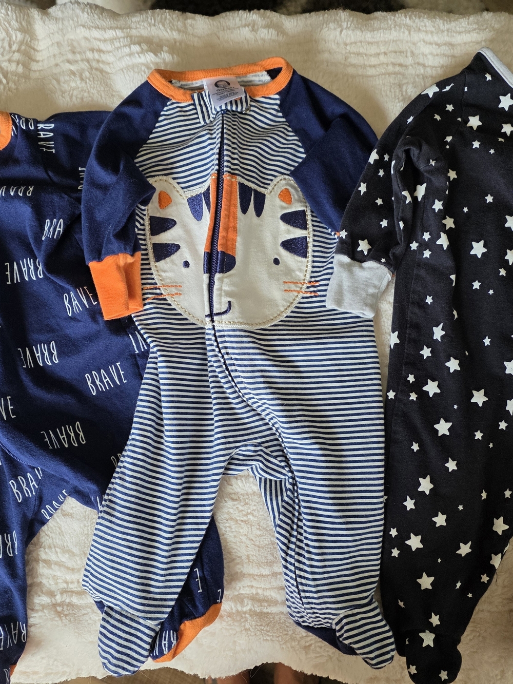 Gerber Newborn Sleeper Set Of 3